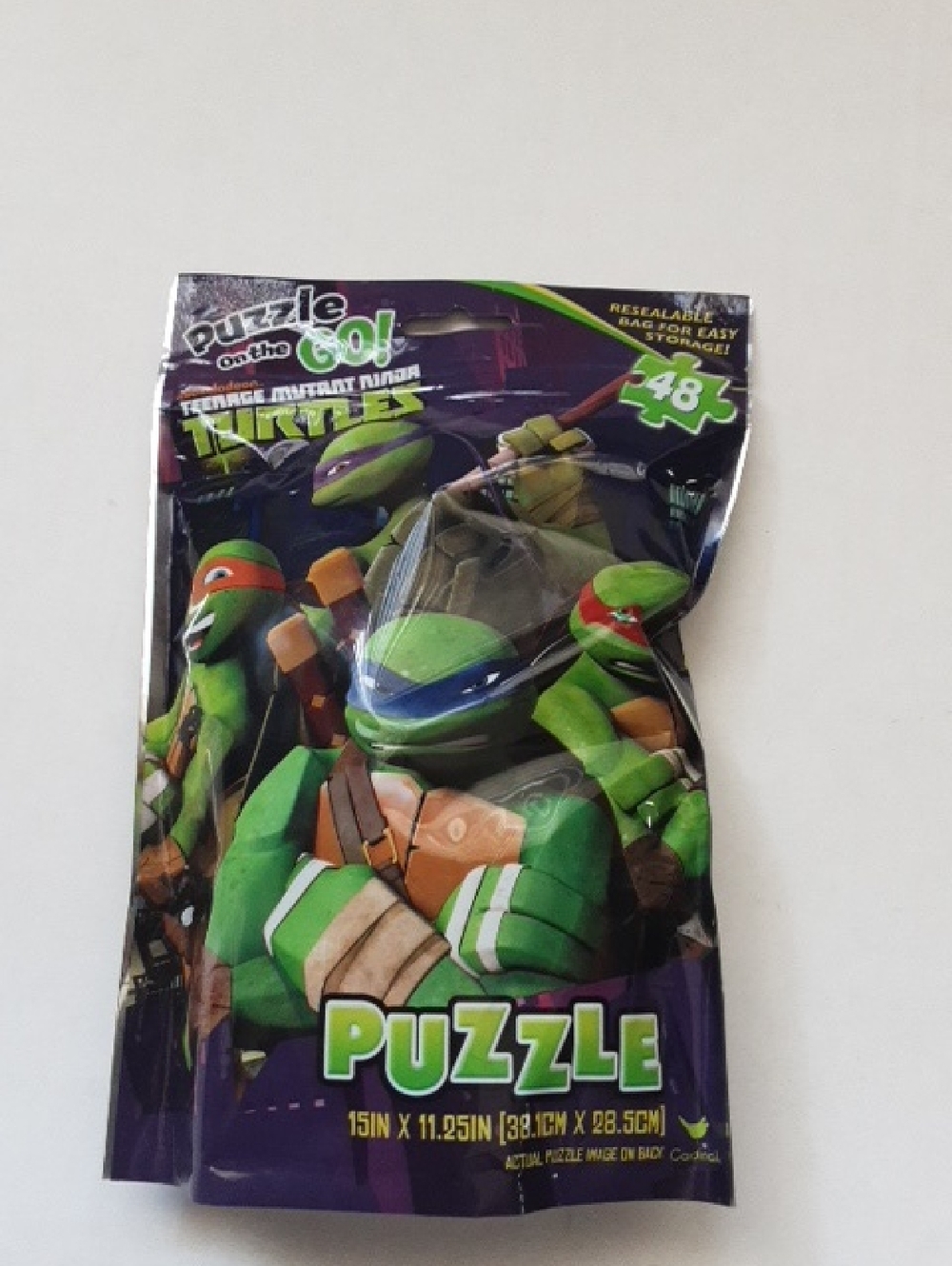 New TMNT Teenage Mutant Ninja Turtles 48 Piece Puzzle on the Go New